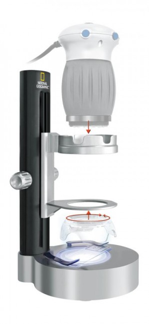 Микроскоп цифровой Bresser National Geographic USB, со штативом Микроскоп цифровой Bresser National Geographic USB, со штативом