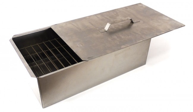 Коптильня Стандарт Плюс средняя 48*28*17 см., двухъярусная с поддоном (сталь 0,8 мм). Коптильня Стандарт Плюс средняя 48*28*17 см., двухъярусная с поддоном (сталь 0,8 мм).