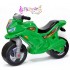 Каталка-мотоцикл беговел Racer RZ 1 с музыкой, цвет зеленый