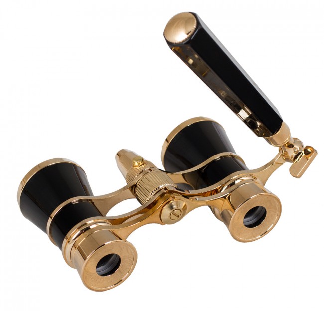 Бинокль Levenhuk Broadway 325N лорнет с подсветкой, черный Бинокль Levenhuk Broadway 325N лорнет с подсветкой, черный