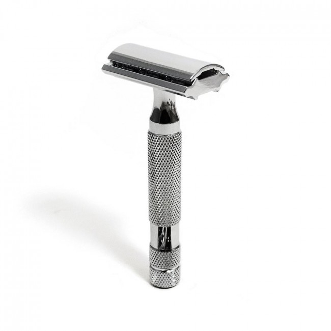 Т-образная бритва Rockwell 2C, белый хром