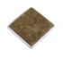 Портсигар S. Quire, сталь+искусственная кожа с металлическими клипами, бежевый цвет, 96*93*19 мм