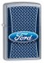 Зажигалка Zippo Ford с покрытием Street Chrome™, латунь/сталь, серебристая, матовая, 36x12x56 мм