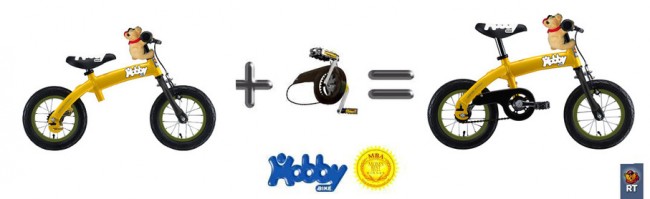 Велобалансир Hobby-bike RToriginal ALU 2016 yellow