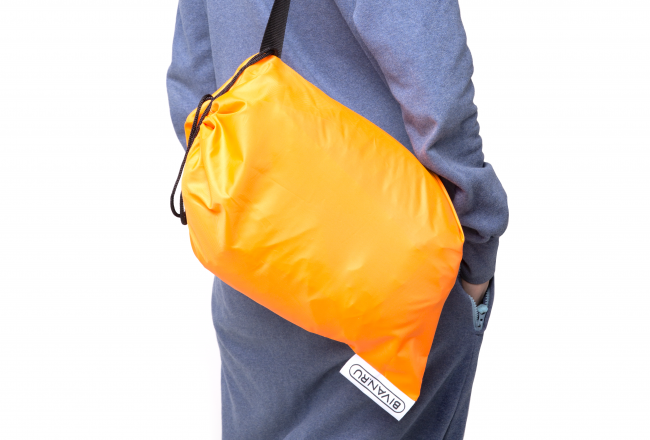 Надувной диван Биван оригинальный, цвет оранжевый Надувной диван Биван оригинальный, цвет оранжевый