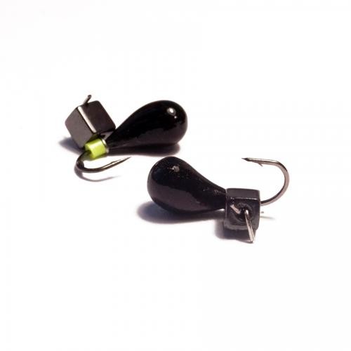 Мормышка литая Уралка (с кубиком), набор №2, кр. Hayabusa (15шт./уп.)