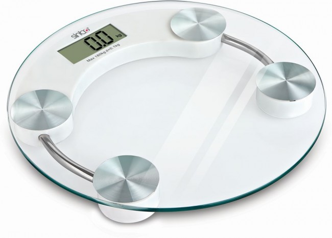 Весы напольные электронные Sinbo SBS 4442 макс. 180кг прозрачный Весы напольные электронные Sinbo SBS 4442 макс. 180кг прозрачный