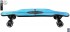 408-B Скейтборд Y-Scoo Longboard Shark TIR 31&quot; пластик 79х22 с сумкой Blue/black