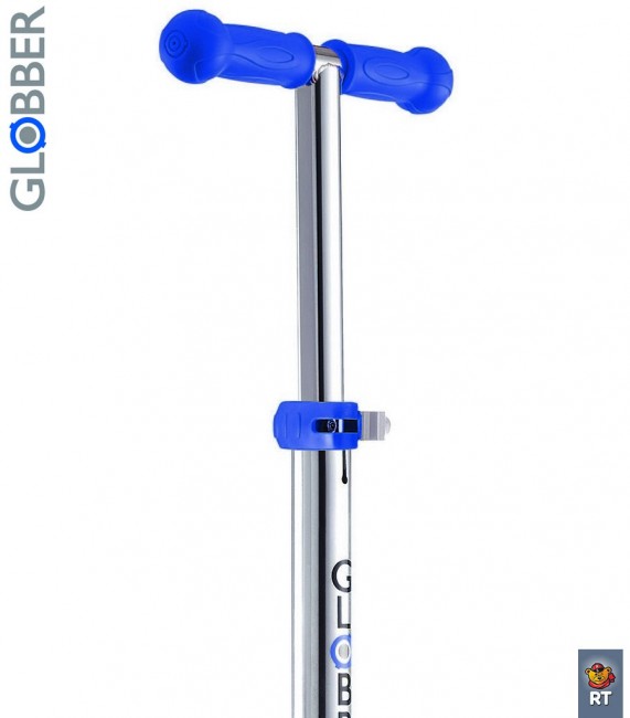 424-002 Самокат Globber Primo Fantasy с 3 светящимися колесами Rocket Navy Blue