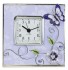 Часы Jardin D'Ete "Сиреневая фантазия" квадратные, сталь, стекло, пластик, 14 х 6 х 14 см
