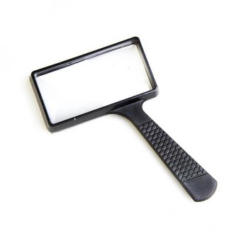 Лупа на ручке Veber 2x/4x, 100x50 мм Лупа на ручке Veber 2x/4x, 100x50 мм